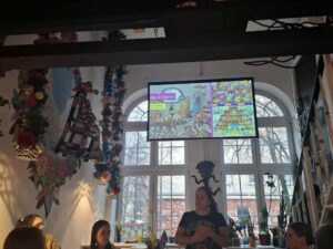 Warsztaty językowo-kulinarne zdjecie z wykładu